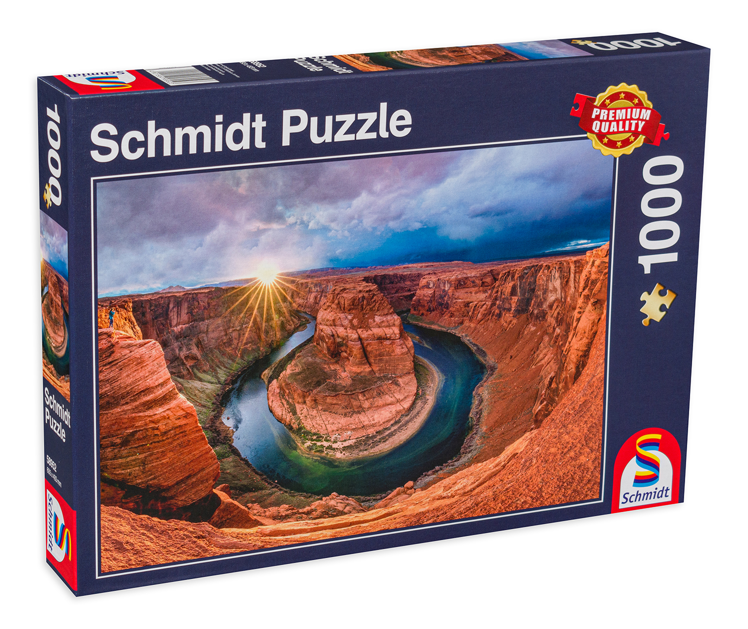 Пъзел Schmidt от 1000 части - Подковата, Глен Каньон, река Колорадо