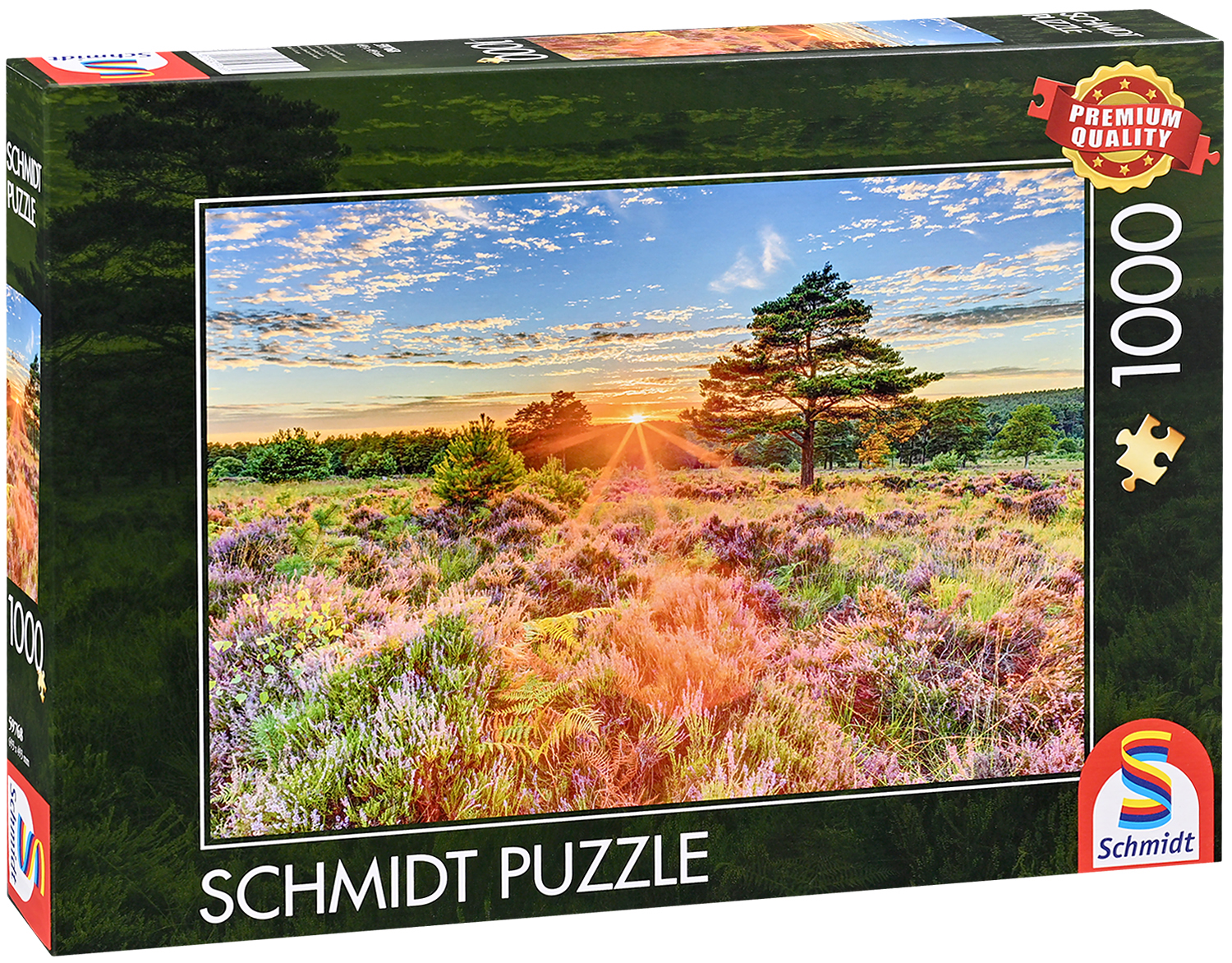 Пъзел Schmidt от 1000 части - Последните лъчи на залеза
