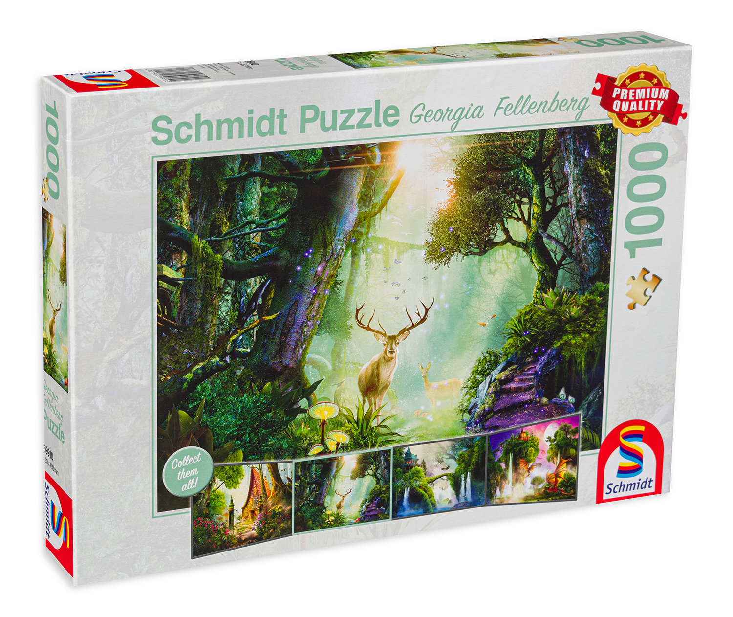 Пъзел Schmidt от 1000 части - Приказка в гората
