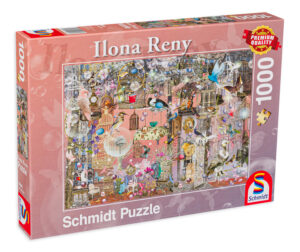 Пъзел Schmidt от 1000 части - Розова красота