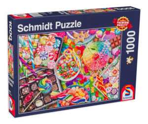 Пъзел Schmidt от 1000 части - Сладки изкушения