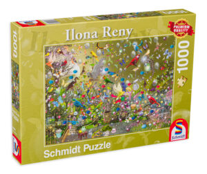 Пъзел Schmidt от 1000 части - Сладки папагали