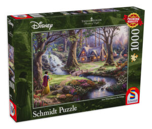 Пъзел Schmidt от 1000 части - Снежанка открива къщичката в гората, Томас Кинкейд