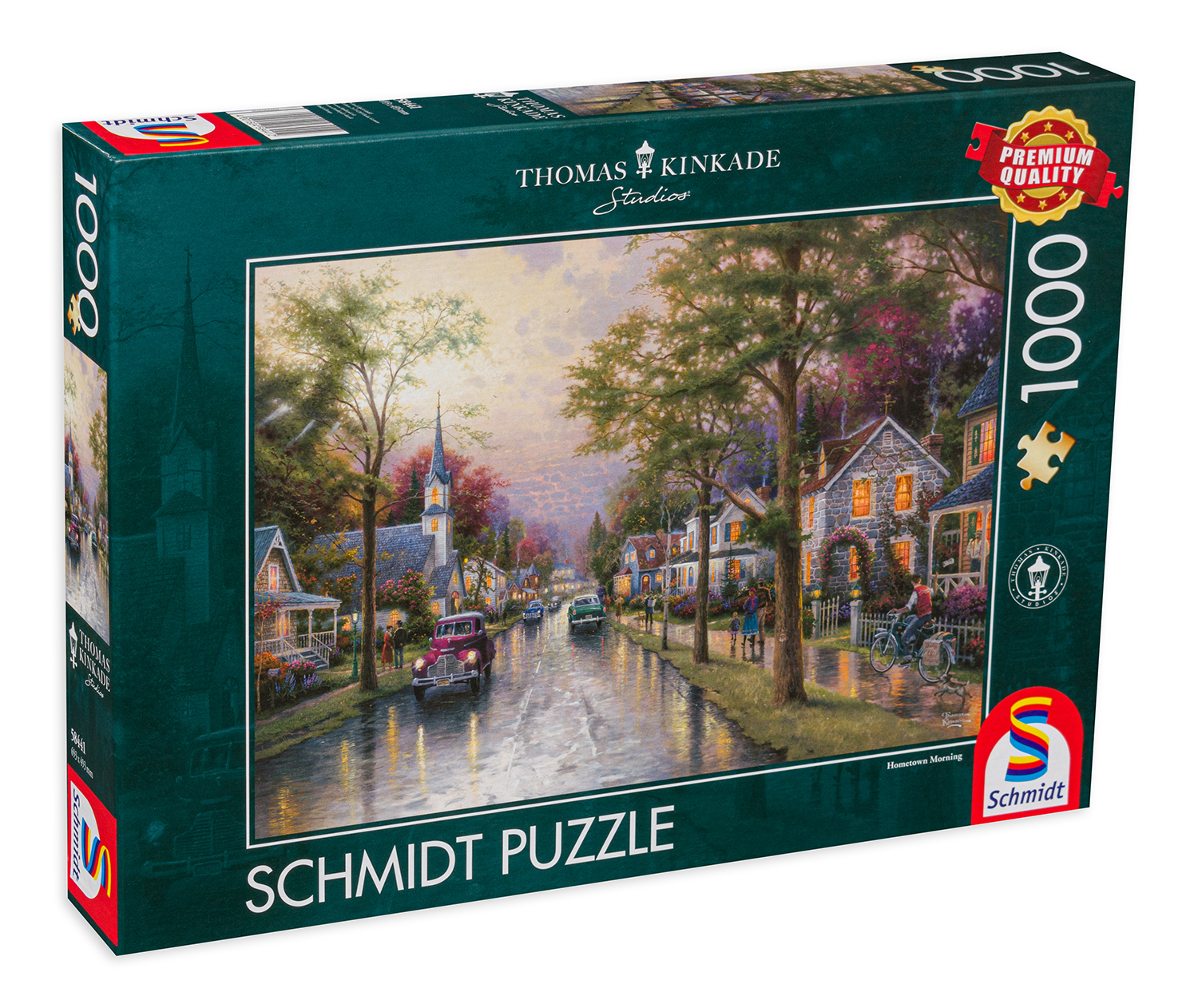 Пъзел Schmidt от 1000 части - Сутрин в родния град, Томас Кинкейд