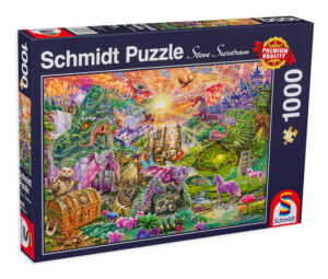 Пъзел Schmidt от 1000 части - Царството на драконите