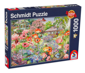 Пъзел Schmidt от 1000 части - Цветна градина