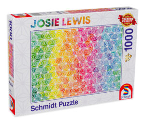 Пъзел Schmidt от 1000 части - Цветни триъгълници