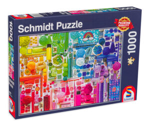 Пъзел Schmidt от 1000 части - Цветовете на дъгата