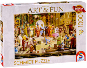 Пъзел Schmidt от 1000 части - Училището в Атина 2024