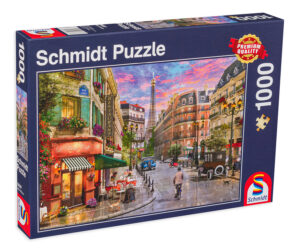 Пъзел Schmidt от 1000 части - Уличката, водеща към Айфеловата кула