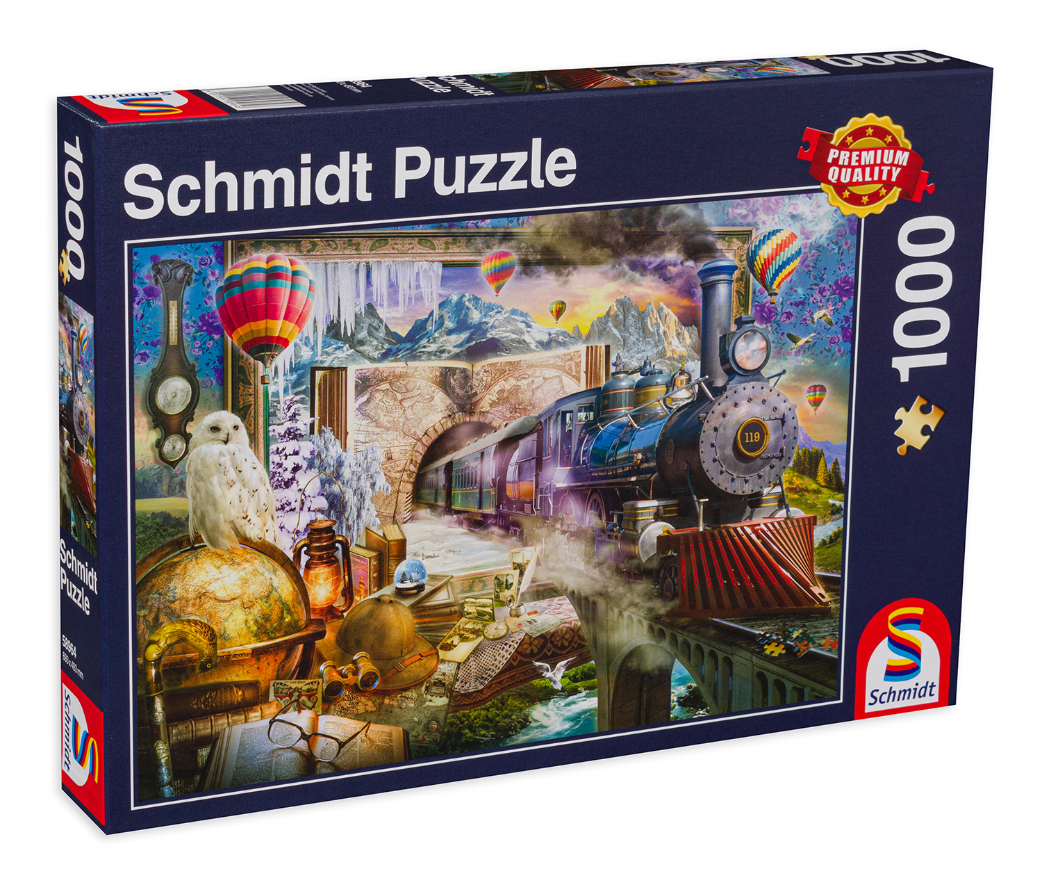 Пъзел Schmidt от 1000 части - Вълшебно пътуване
