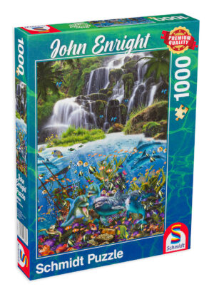 Пъзел Schmidt от 1000 части - Водопад