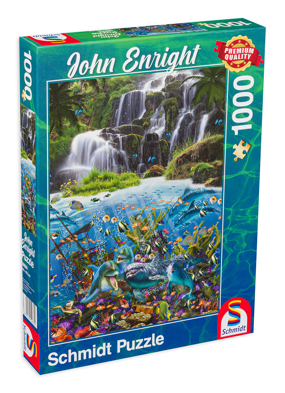 Пъзел Schmidt от 1000 части - Водопад