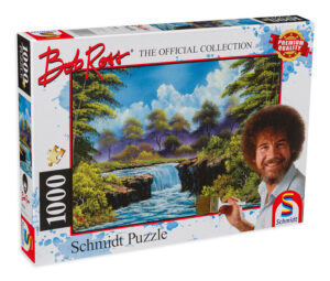 Пъзел Schmidt от 1000 части - Водопад в поляната