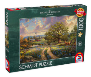 Пъзел Schmidt от 1000 части - Живот в провинцията, Томас Кинкейд