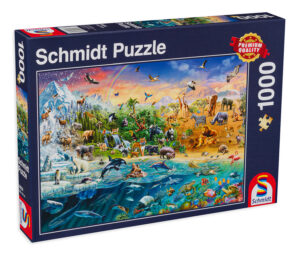 Пъзел Schmidt от 1000 части - Животинско царство