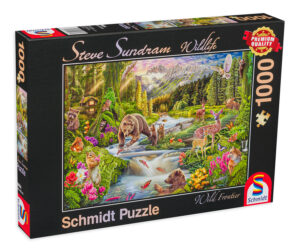 Пъзел Schmidt от 1000 части - Животните в гората