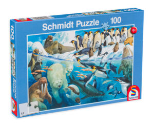 Пъзел Schmidt от 100 части - Животни от полярните региони