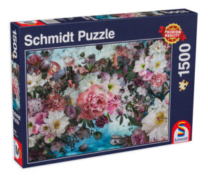 Пъзел Schmidt от 1500 части - Акваскейп - цветя под водата
