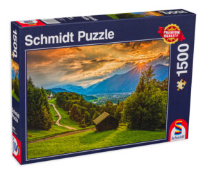 Пъзел Schmidt от 1500 части - Залезът