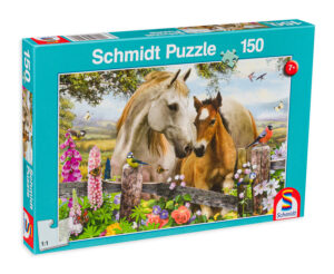 Пъзел Schmidt от 150 части - Коне