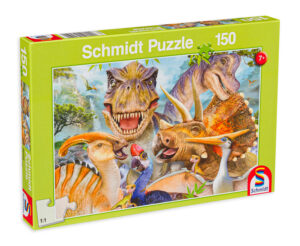 Пъзел Schmidt от 150 части - Светът на динозаврите