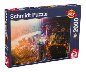 Пъзел Schmidt от 2000 части - Ден и нощ, отрязъци от времето