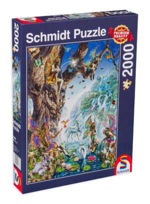 Пъзел Schmidt от 2000 части - Долината на водните феи