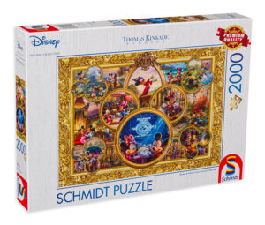 Пъзел Schmidt от 2000 части - Мики и Мини, Мечтан колаж, вид 2