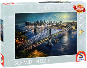 Пъзел Schmidt от 2000 части - Пълнолуние над Манхатън