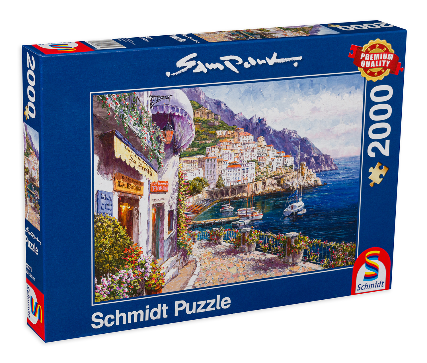 Пъзел Schmidt от 2000 части - Следобед в Амалфи, Сам Парк