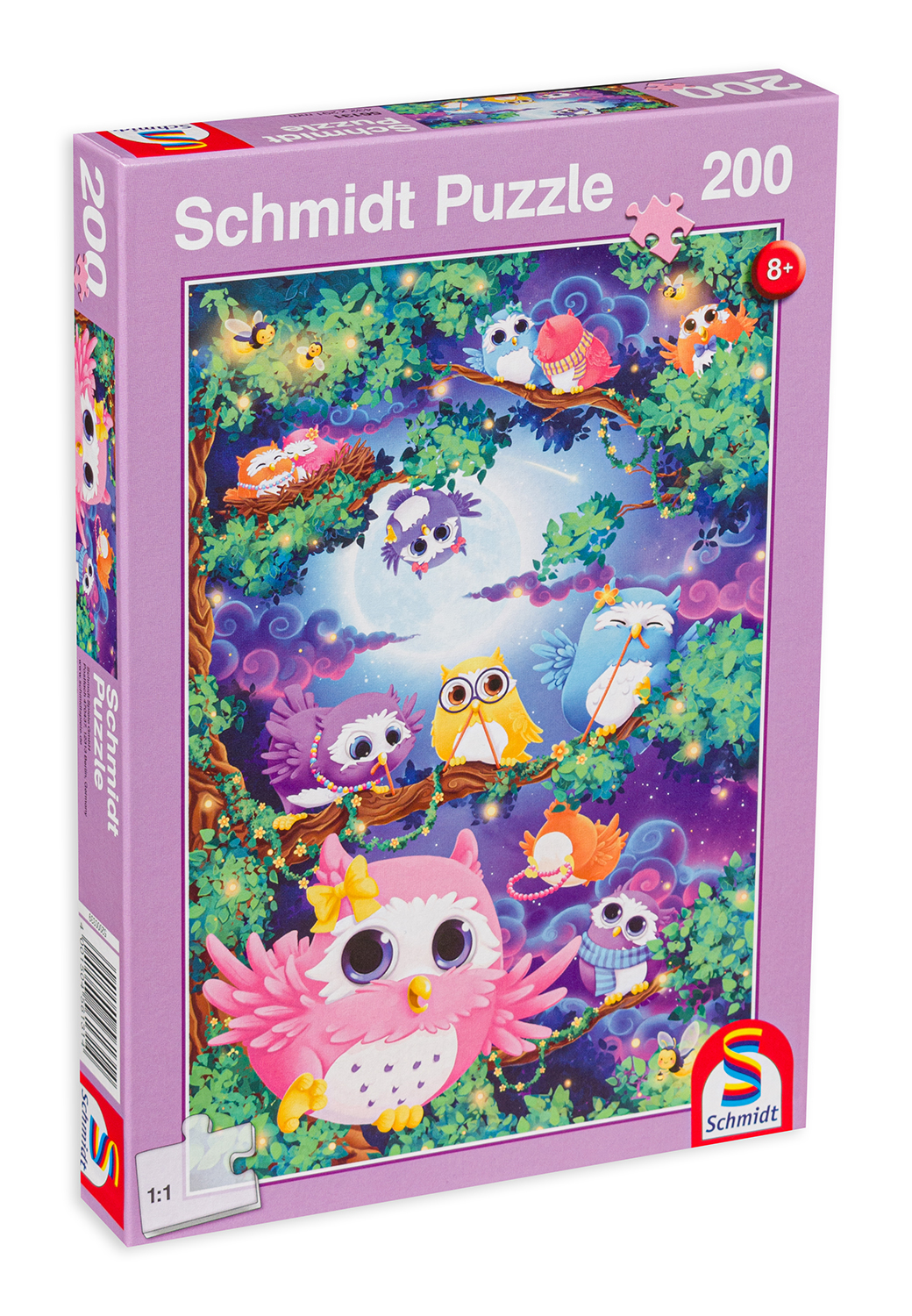 Пъзел Schmidt от 200 части - Бухалчета