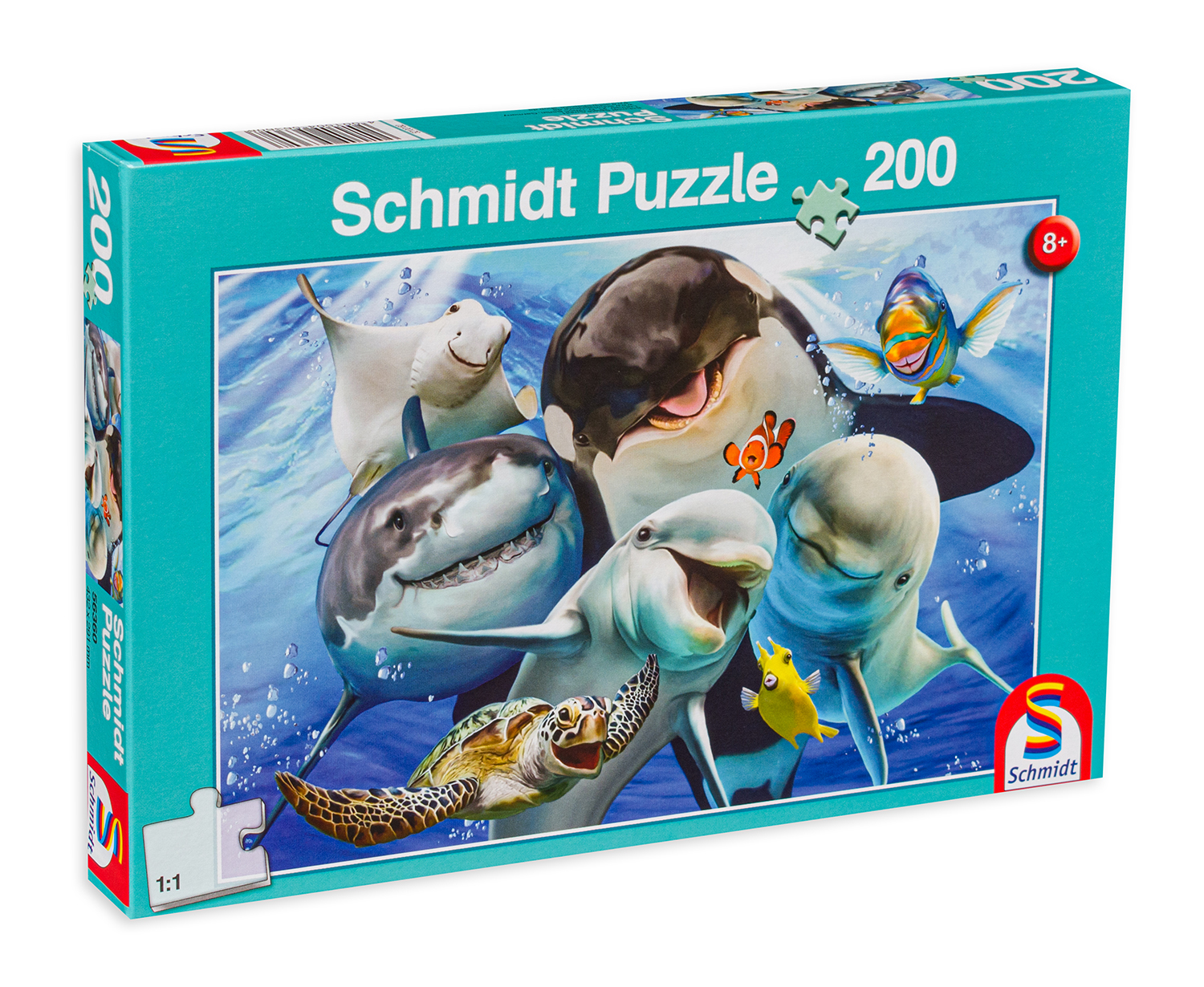 Пъзел Schmidt от 200 части - Морски приятели