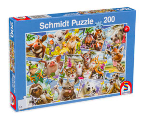 Пъзел Schmidt от 200 части - Селфи с животни
