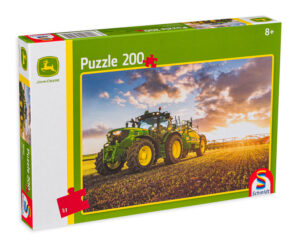 Пъзел Schmidt от 200 части - Трактор John Deere 6150R с пулверизатор