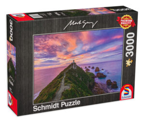 Пъзел Schmidt от 3000 части - Фарът на Nugget Point, Южен остров, Нова Зеландия