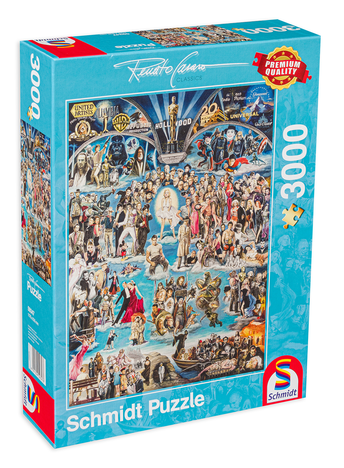 Пъзел Schmidt от 3000 части - Холивуд, Ренато Касаро