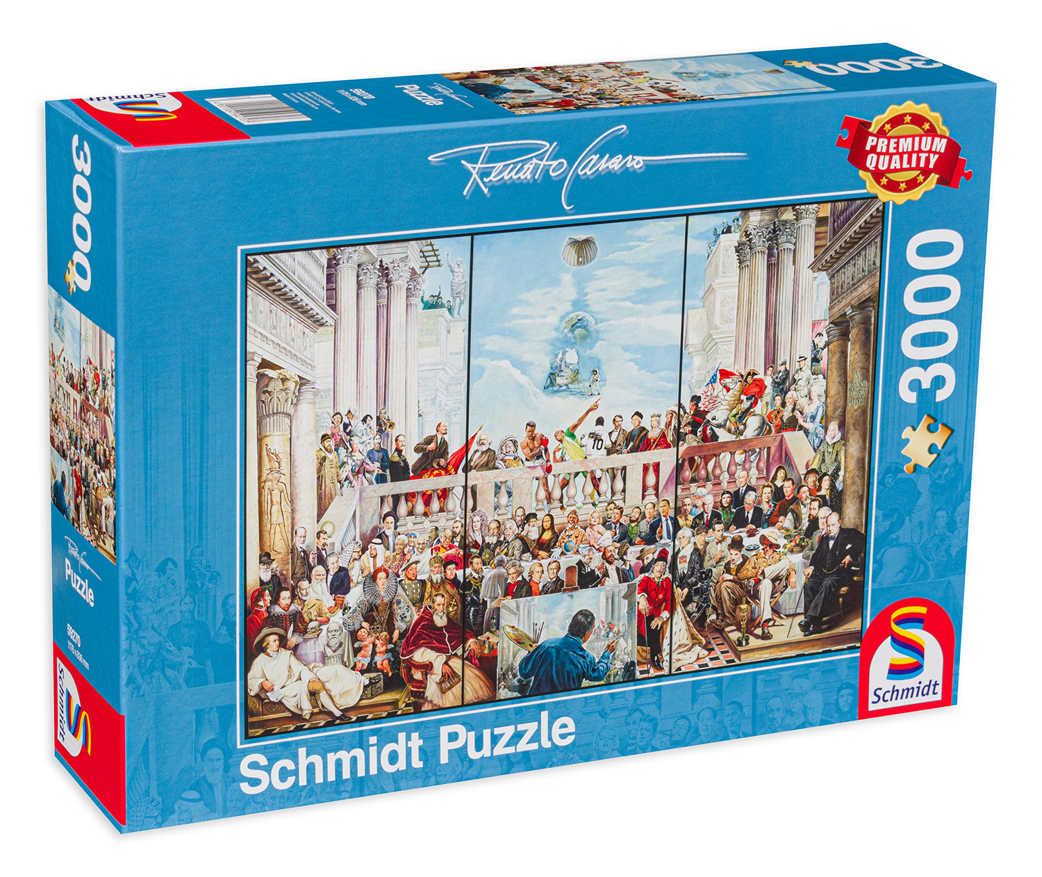 Пъзел Schmidt от 3000 части - Така преминава славата на света, Ренато Касаро