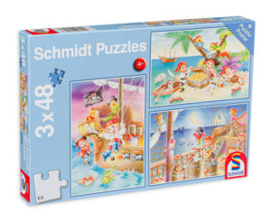 Пъзел Schmidt от 3 x 48 части - Пирати