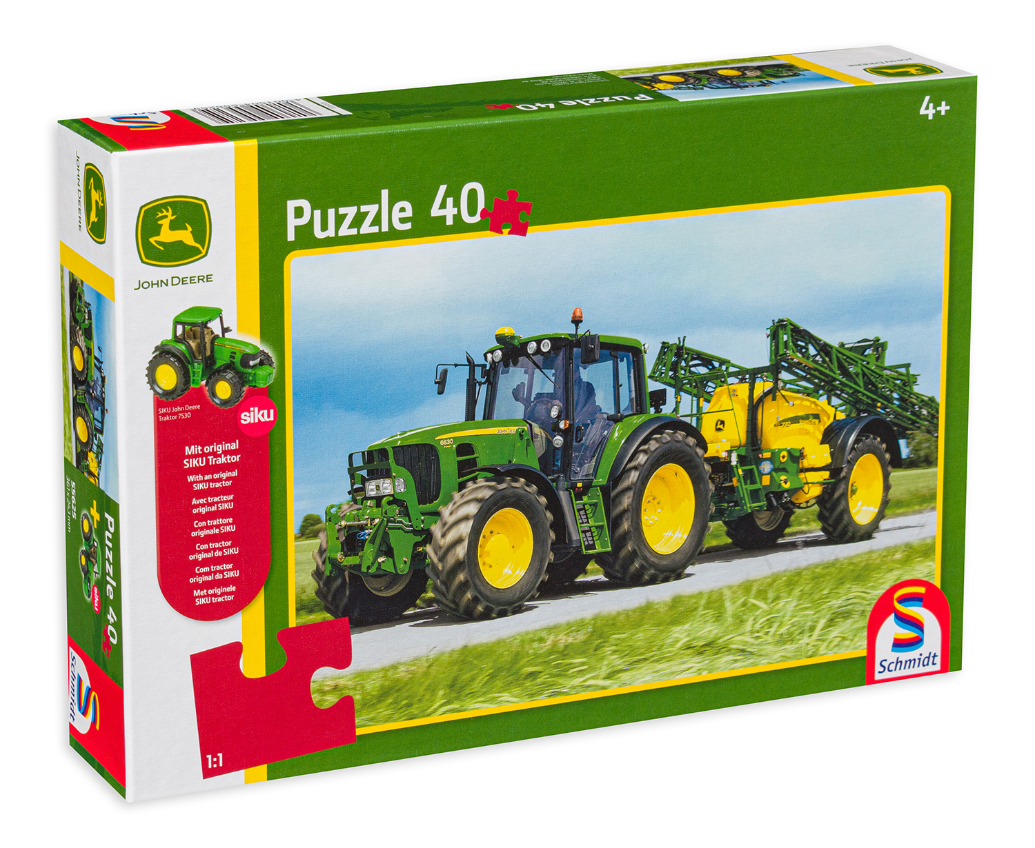 Пъзел Schmidt от 40 части - John Deere 6630