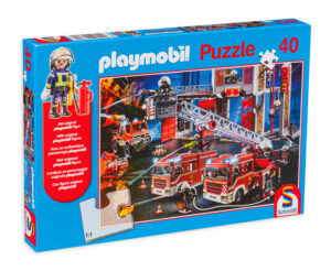 Пъзел Schmidt от 40 части - Пожарникари