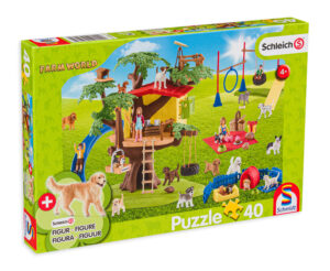 Пъзел Schmidt от 40 части - Щастливи кучета