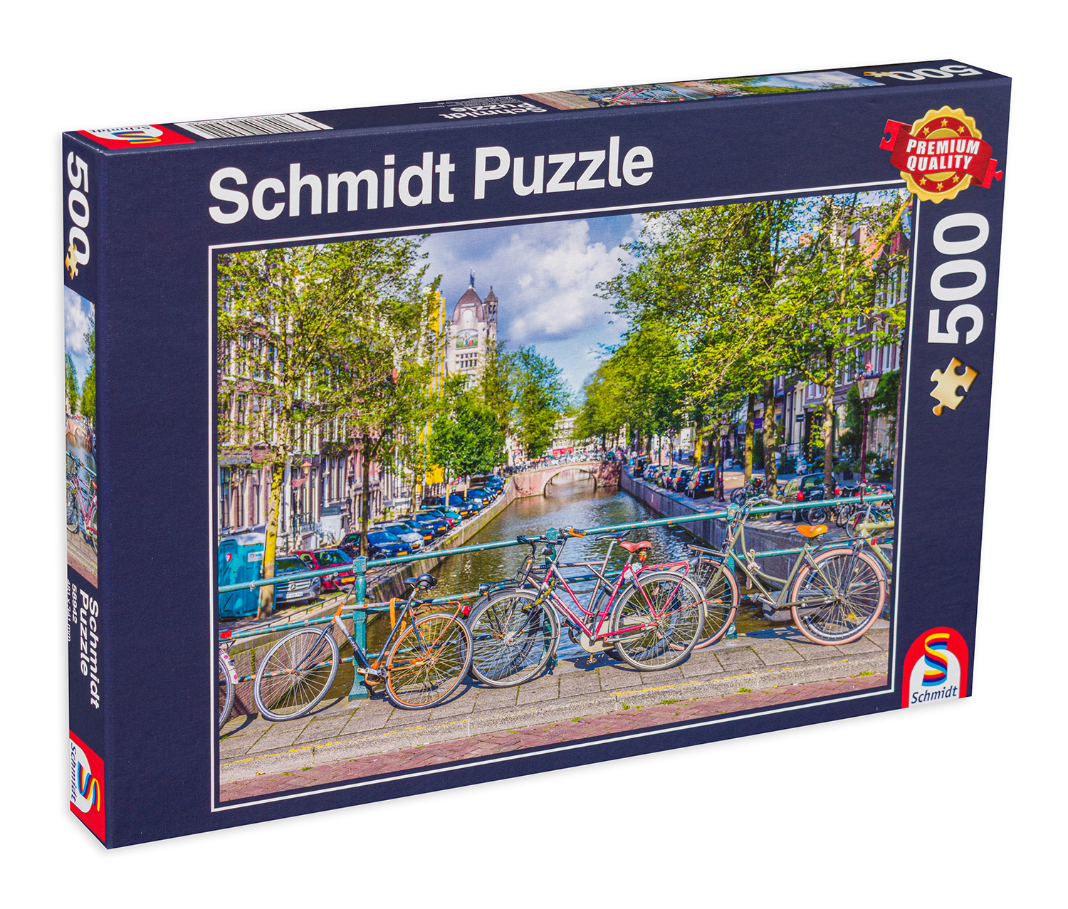 Пъзел Schmidt от 500 части - Амстердам