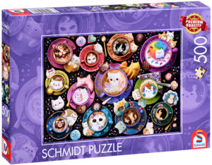 Пъзел Schmidt от 500 части - Котенца в кафето