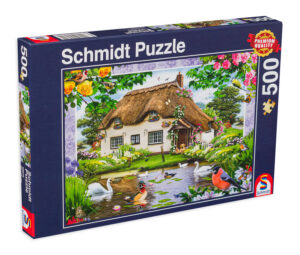Пъзел Schmidt от 500 части - Романтична къщурка