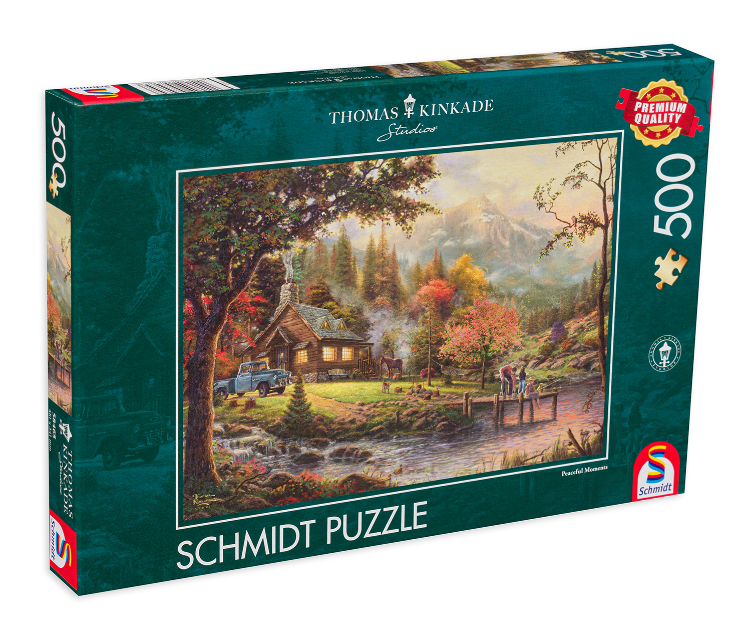 Пъзел Schmidt от 500 части - Спокойни моменти, Томас Кинкейд
