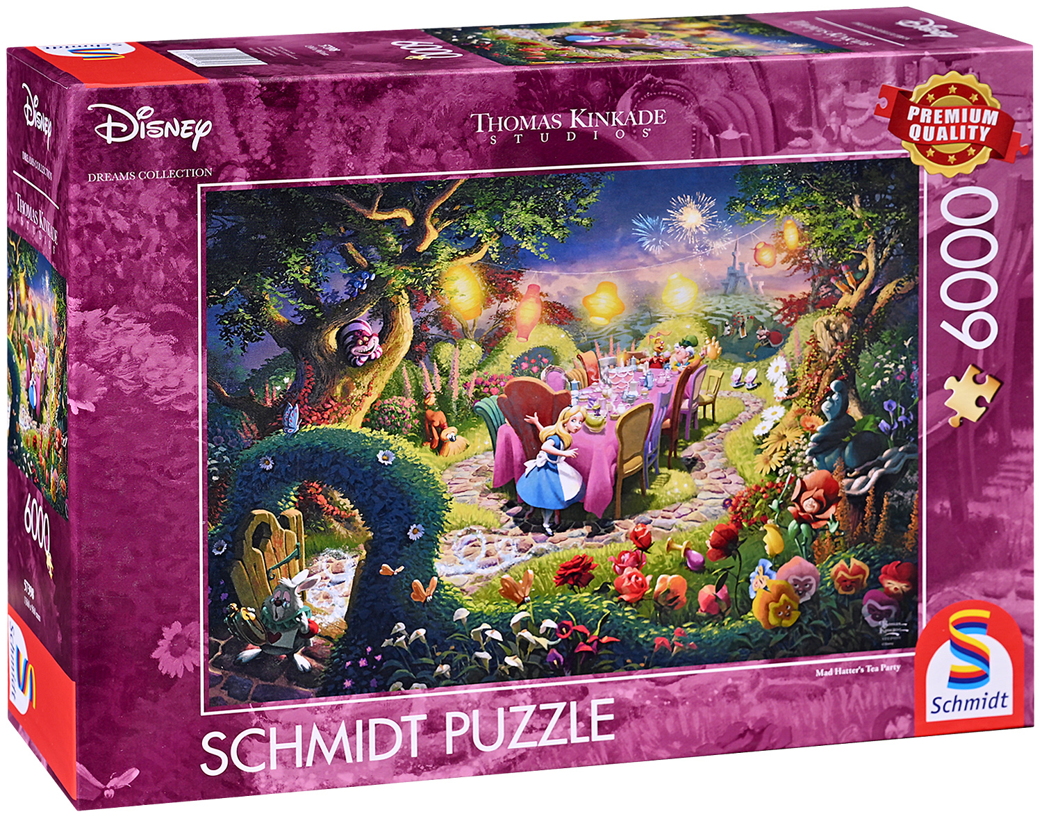 Пъзел Schmidt от 6000 части - Чаеното парти на Лудия Шапкар