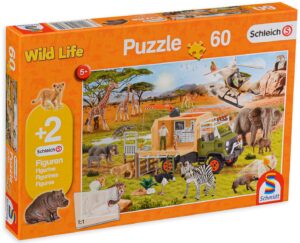 Пъзел Schmidt от 60 части - Спасяване на животни