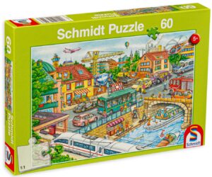 Пъзел Schmidt от 60 части - Трафик в града