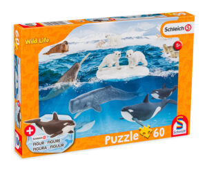 Пъзел Schmidt от 60 части - Животните на Арктика